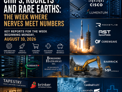 Earnings Season preview featuring Berkshire Hathaway, Cisco, CoreWeave and Supermicro