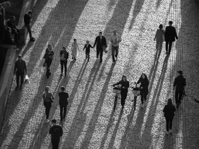people, street, walking, city, black and white, people, people, people, people, people, walking, walking