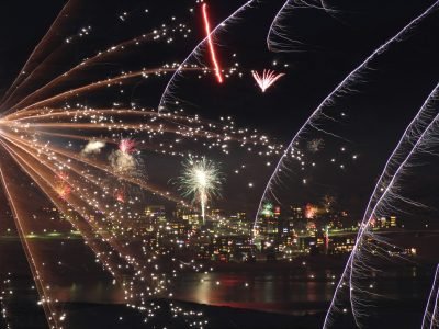 new year, fireworks, happy, midnight, festival, colorful, new year's day, new year's eve, lights